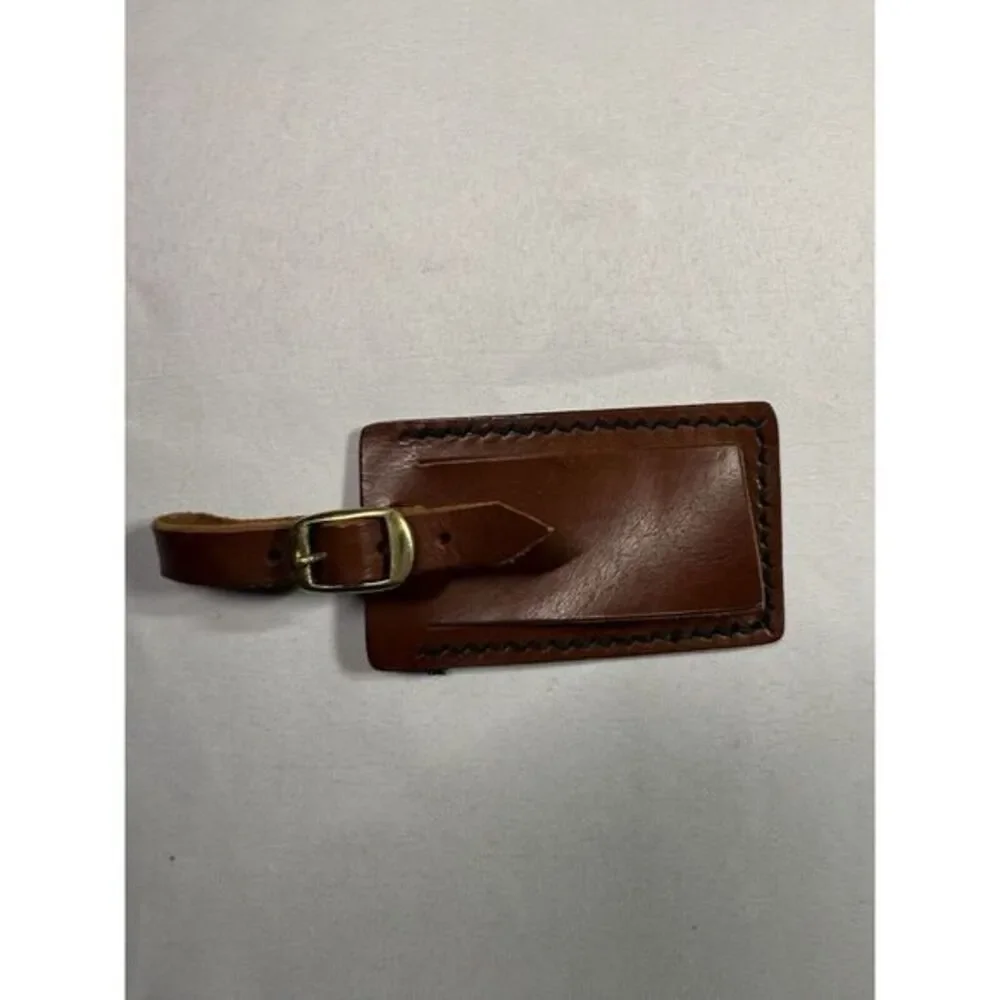 El Dorado Hotel Large Leather Luggage Tag‎
